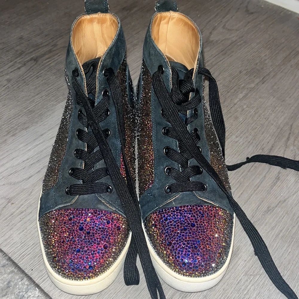 4/16 Host pick day to night! Christian Louboutin SWAROVSKI CRYSTAL